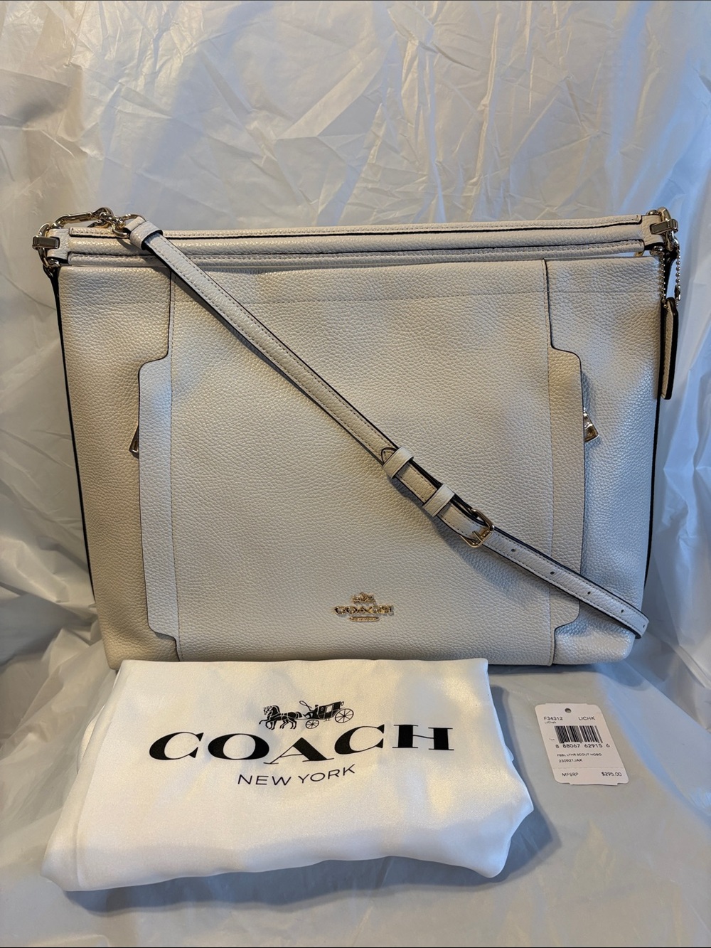 Coach Scout Hobo Bag NWT